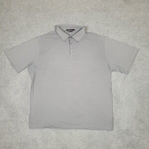Men's Short-Sleeve Polo Shirt in Light Gray